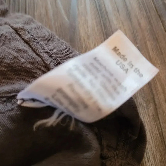 Michael Stars Womens Dress Size S Gray Henley Button-Up Long Sleeve Fairycore - Picture 6 of 9